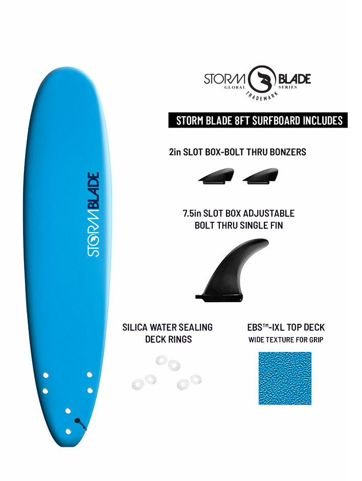 Storm Blade 8FT Surfboard